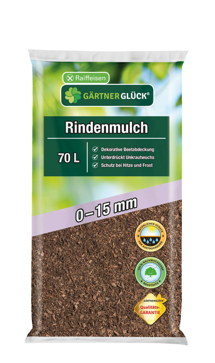 GÄRTNERGLÜCK Rindenmulch 0-15 mm